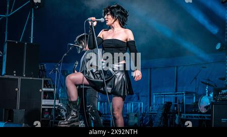 Saint Agnes beim Bearded Theory Festival 2024 Stockfoto