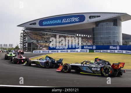 03 SETTE CAMARA Sergio (BH), ERT Formula E Team, ERT X24, Action während des Shanghai ePrix 2024, 8. Treffens der ABB FIA Formel E Weltmeisterschaft 2023-24, auf dem Shanghai International Circuit vom 24. Bis 26. Mai 2024 in Shanghai, China Stockfoto