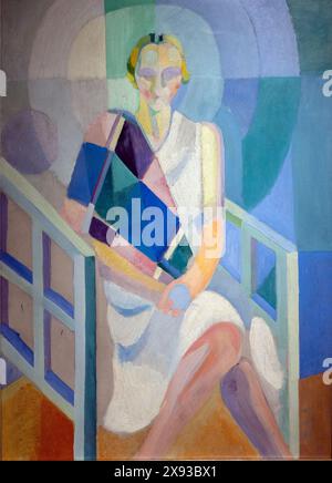 Sonia Delaunay Ausstellung in der Bard Graduate Center Gallery in Manhattan NYC Stockfoto