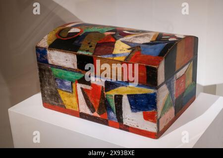 Sonia Delaunay Ausstellung in der Bard Graduate Center Gallery in Manhattan NYC Stockfoto