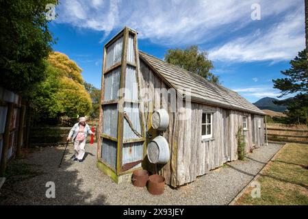 Rai Valley Cottage in der Nähe von Nelson, Neuseeland Stockfoto