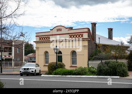 Uralla Stadt in den nördlichen tablelands von New South Wales mit seinem historischen Rundgang durch historische Gebäude, NSW, Australien Stockfoto