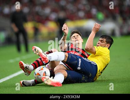 Copa Libertadores - Flamengo vs Millonarios, Rio de Janeiro, Brasilien - 29. Mai 2024 Stockfoto