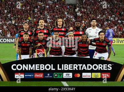 Copa Libertadores - Flamengo vs Millonarios, Rio de Janeiro, Brasilien - 29. Mai 2024 Stockfoto