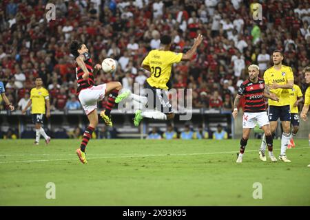 Copa Libertadores - Flamengo vs Millonarios, Rio de Janeiro, Brasilien - 29. Mai 2024 Stockfoto