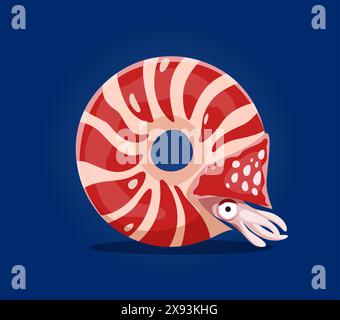 Meerestiere in Unterwasser-Schrift, Buchstabe Q als Tintenfisch-Zeichentrickfigur, Vektor-Unterwasser-Alphabet. Sea Animals Schriftart und Ocean ABC Schriftart von lustigen Tintenfischen in Form des Buchstabens Q für Unterwassertyp Stock Vektor
