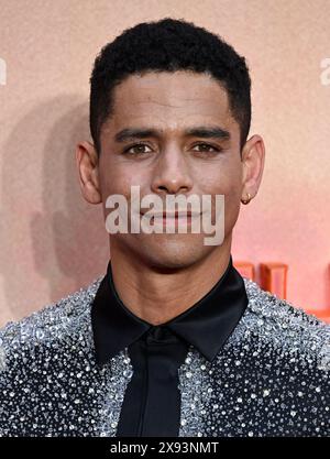 London, Großbritannien. Mai 2024. Charlie Barnett bei der britischen Premiere des Akolyten am Leicester Square am 28. Mai 2024 in London. Foto: Stuart Hardy/ABACAPRESS. COM Credit: Abaca Press/Alamy Live News Stockfoto