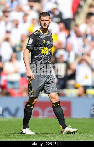 London, Großbritannien. Mai 2024. Southampton Verteidiger Jack Stephens (5) beim Leeds United FC gegen Southampton FC Sky Bet EFL Championship Play-Off Finale im Wembley Stadium, London, England, Großbritannien am 26. Mai 2024 Credit: Every Second Media/Alamy Live News Stockfoto