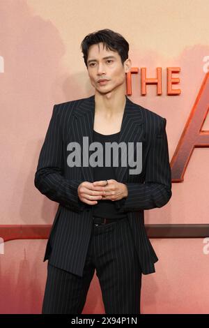 Manny Jacinto, STAR WARS: The acolyte UK Premiere, Leicester Square, London, UK, 28. Mai 2024, Foto von Richard Goldschmidt Stockfoto