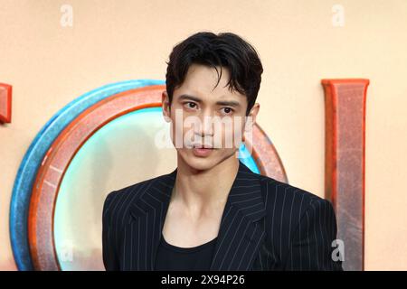 Manny Jacinto, STAR WARS: The acolyte UK Premiere, Leicester Square, London, UK, 28. Mai 2024, Foto von Richard Goldschmidt Stockfoto