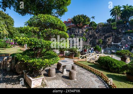 Shuzhuang Garten, Kulangsu Internationale Siedlung, UNESCO-Weltkulturerbe, Xiamen, Fujian, China, Asien Stockfoto