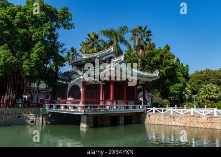 Shuzhuang Garten, Kulangsu Internationale Siedlung, UNESCO-Weltkulturerbe, Xiamen, Fujian, China, Asien Stockfoto