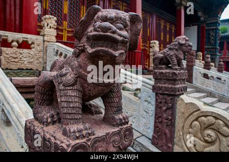 Shenyang Kaiserpalast (Mukden Palast), UNESCO-Weltkulturerbe, Shenyang, Liaoning, China, Asien Stockfoto