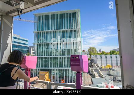 Baustelle, Neubau, Bauhaus-Archiv Museum für Gestaltung, Klingelhöferstraße, Tiergarten, Mitte, Berlin, Deutschland, Baustelle, Neubau, Bauhaus- Stockfoto