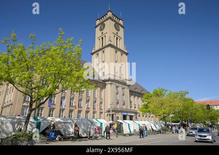 Rathaus Schöneberg, John-F.-Kennedy-Platz, Schöneberg, Berlin, Deutschland Rathaus Schöneberg, John-F.-Kennedy-Platz, Schöneberg, Berlin, Deutschland Stockfoto