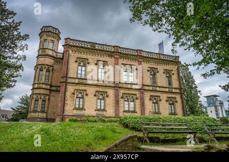 Archäologisches Museum Colombischlössle, Rotteckring, Freiburg im Breisgau, Baden-Württemberg, Deutschland Archäologisches Museum Colombischlössle, Rottec Stockfoto