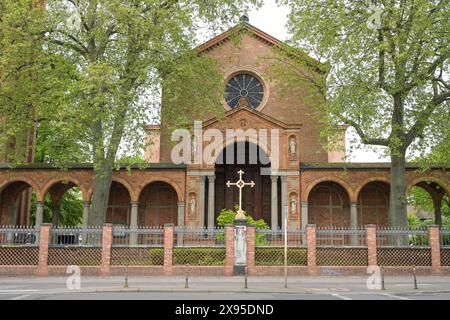 Johanniskirche, Alt-Moabit, Mitte, Berlin, Deutschland Johanniskirche, Alt-Moabit, Mitte, Berlin, Deutschland Stockfoto