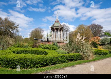 Frühling im Arboretum-Park im Stadtzentrum von Nottingham, Nottinghamshire, England UK Stockfoto