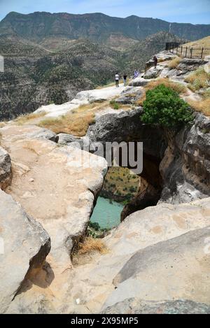 Blick vom Botan Valley in Siirt, Türkei Stockfoto