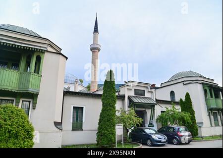 Bosnische Moschee in Sarajevo, Bosnien und Herzegowina Stockfoto
