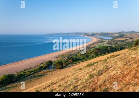 England, Devon, Slapton Ley und Torcross von Strete Gate Stockfoto