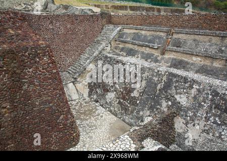 Archäologische Zone von Cholula, Cholula, Bundesstaat Puebla, Mexiko, Nordamerika Stockfoto