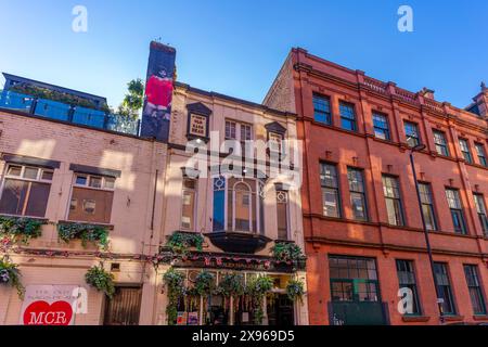 Blick auf den Old Nags Head Pub, Manchester, Lancashire, England, Großbritannien, Europa Stockfoto