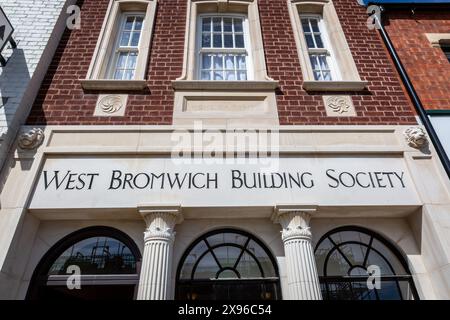 Old West Bromwich Building Society Building, West Midlands, UK 2024 Stockfoto