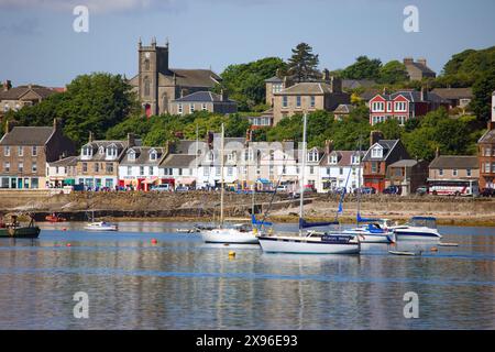 Millport Stadt und Hafen, Isle of Cumbrae, Firth of Clyde. Stockfoto