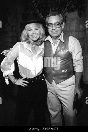 Tom Bosley und Ehefrau Patricia um 1980 Credit: Ralph Dominguez/MediaPunch Stockfoto