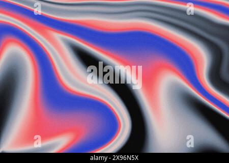 Abstrakter Hintergrund mit verschiedenen Farbtönen und glattem, körnigem Verlauf Stockfoto