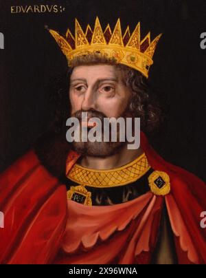 König Eduard von England Porträt Stockfoto