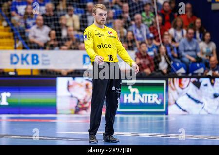 GER, TBV Lemgo Lippe vs. HBW Balingen-Weilstetten, Handball, 1. Bundesliga, 33. Spieltag, Spielzeit 2023/2024, 29.05.2024 Foto: Eibner-Pressefoto / Jan Strohdiek Stockfoto