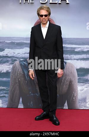 London, Großbritannien. Mai 2024. Jerry Bruckheimer kommt bei The Young Woman and the Sea UK Gala Screening, Curzon Mayfair Cinema. Quelle: Doug Peters/EMPICS/Alamy Live News Stockfoto