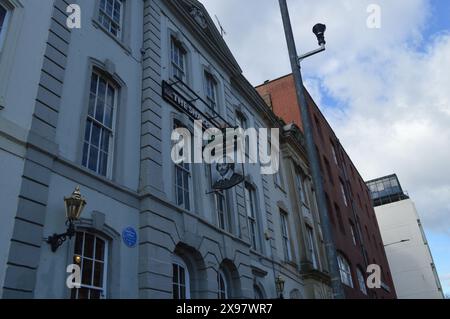 The Shakespeare, ein Greene King Pub in Bristol, England, Großbritannien. Februar 2024. Stockfoto