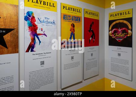 Das Museum of Broadway befindet sich im Theaterviertel in der Nähe des Times Square, 2024, New York City, USA Stockfoto