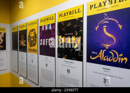 Das Museum of Broadway befindet sich im Theaterviertel in der Nähe des Times Square, 2024, New York City, USA Stockfoto