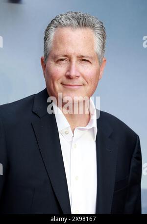 London, Großbritannien. Mai 2024. Jeff Nathanson nimmt an der britischen Gala-Vorführung für „Young Woman and the Sea“ auf der Curzon Mayfair in London Teil. Quelle: SOPA Images Limited/Alamy Live News Stockfoto