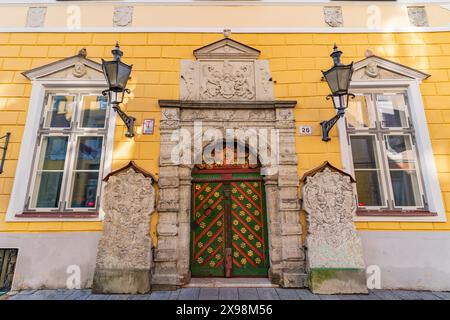 Haus der Mitesser in Tallinn, Estland Stockfoto