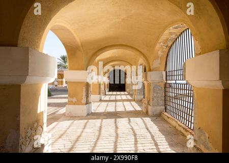 Bögen in der Kirche der Verkündigung des Theotokos Stockfoto