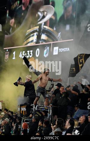 29. Mai 2024: MLS - Major League Soccer - LAFC 2 Minnesota United 0, BMO Stadium, Los Angeles, CA, USA. Mai 2024.Credit Image cr Scott Mitchell/ZUMA Press (Credit Image: © Scott Mitchell/ZUMA Press Wire) NUR REDAKTIONELLE VERWENDUNG! Nicht für kommerzielle ZWECKE! Stockfoto