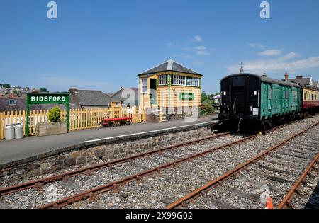 bideford Railway Station Heritage Centre, bideford, Nord-devon, england Stockfoto