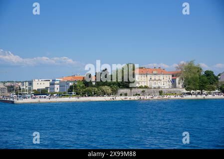 le Port de Zadar sur la cote Dalmate en croatie Stockfoto