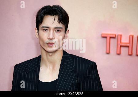 Manny Jacinto nimmt an der britischen Premiere „Star Wars: The acolyte“ Odeon Luxe Leicester Square in London Teil. (Foto: Fred Duval / SOPA Images/SIPA USA) Stockfoto