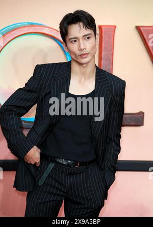 Manny Jacinto nimmt an der britischen Premiere „Star Wars: The acolyte“ Odeon Luxe Leicester Square in London Teil. (Foto: Fred Duval / SOPA Images/SIPA USA) Stockfoto