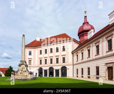 Kaisertrakt-Gebäude im Kloster Göttweig Furth bei Göttweig Wachau Niederösterreich, Niederösterreich Österreich Stockfoto