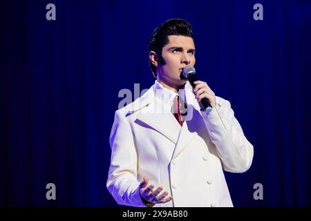 Emilio Santoro und die Kreolen im Rhyl Pavillon am 23. Mai 2024 Stockfoto