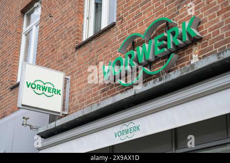 Filiale Fa. Vorwerk Haushaltsgeräte, Lübeck, Niedersachsen, Deutschland *** Store Fa Vorwerk Haushaltsgeräte, Lübeck, Niedersachsen, Deutschland Stockfoto