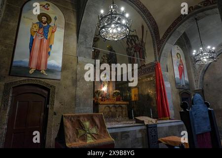 Vanadzor, Armenien - 27. Mai 2024: Heilige Mutter Gottes Kirche in Vanadzor, Armenien. Stockfoto