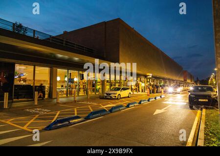 Flughafen Girona Stockfoto